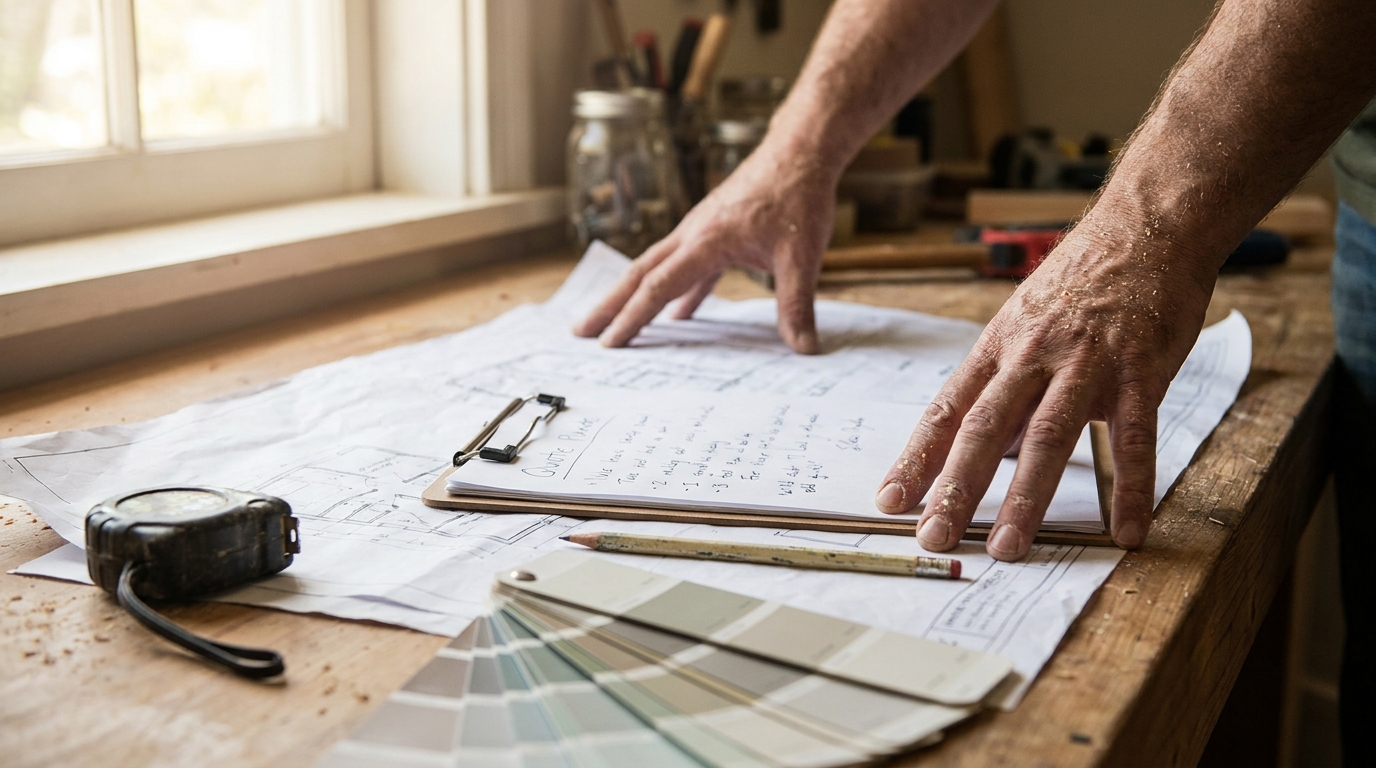 Devis de rénovation et plans